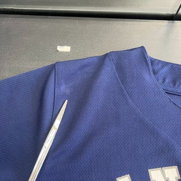 Genuine Merchandise Vintage New York Yankees 55 Matsui Baseball Jersey Kids Size - Picture 2 of 14